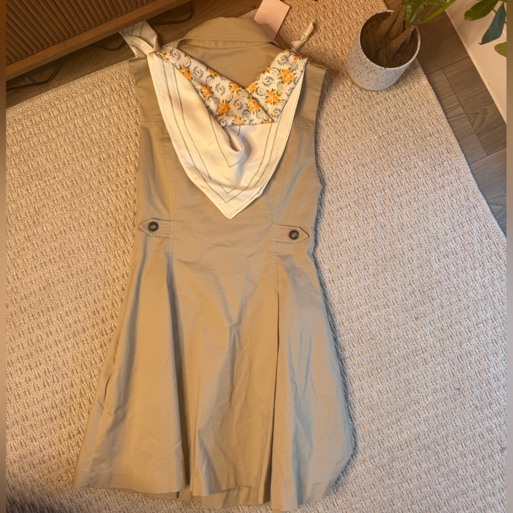 Zara Scarf Short Dress
